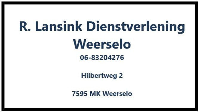 R Lansink Dienstverlening